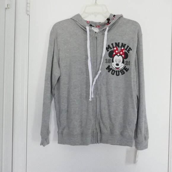 NWT Disney Minnie Mouse reversible zippered hoodie size S - Picture 4 of 4